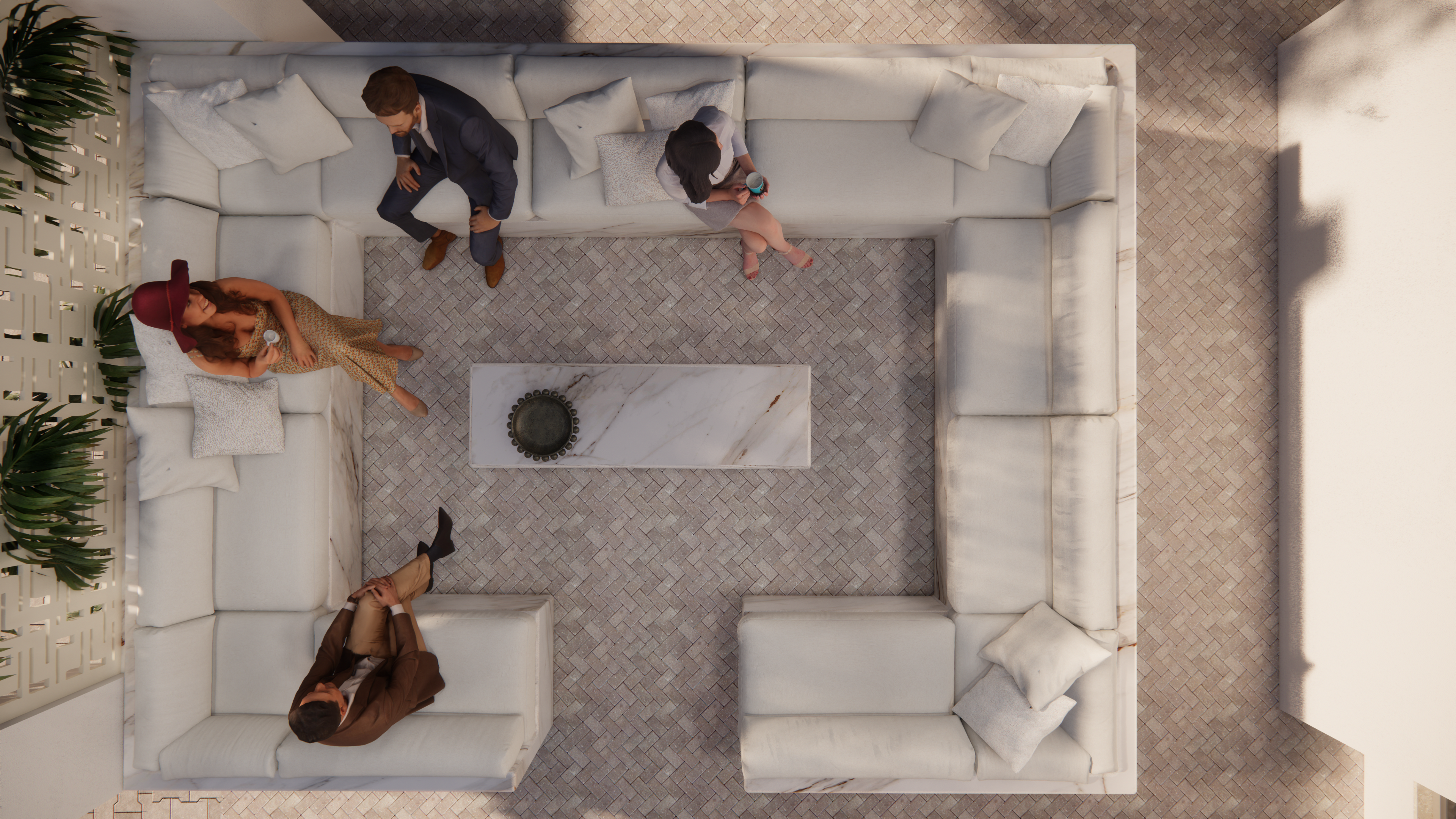 Athens Aenaon Park New Residences With Private Club for Residents - Communal Area