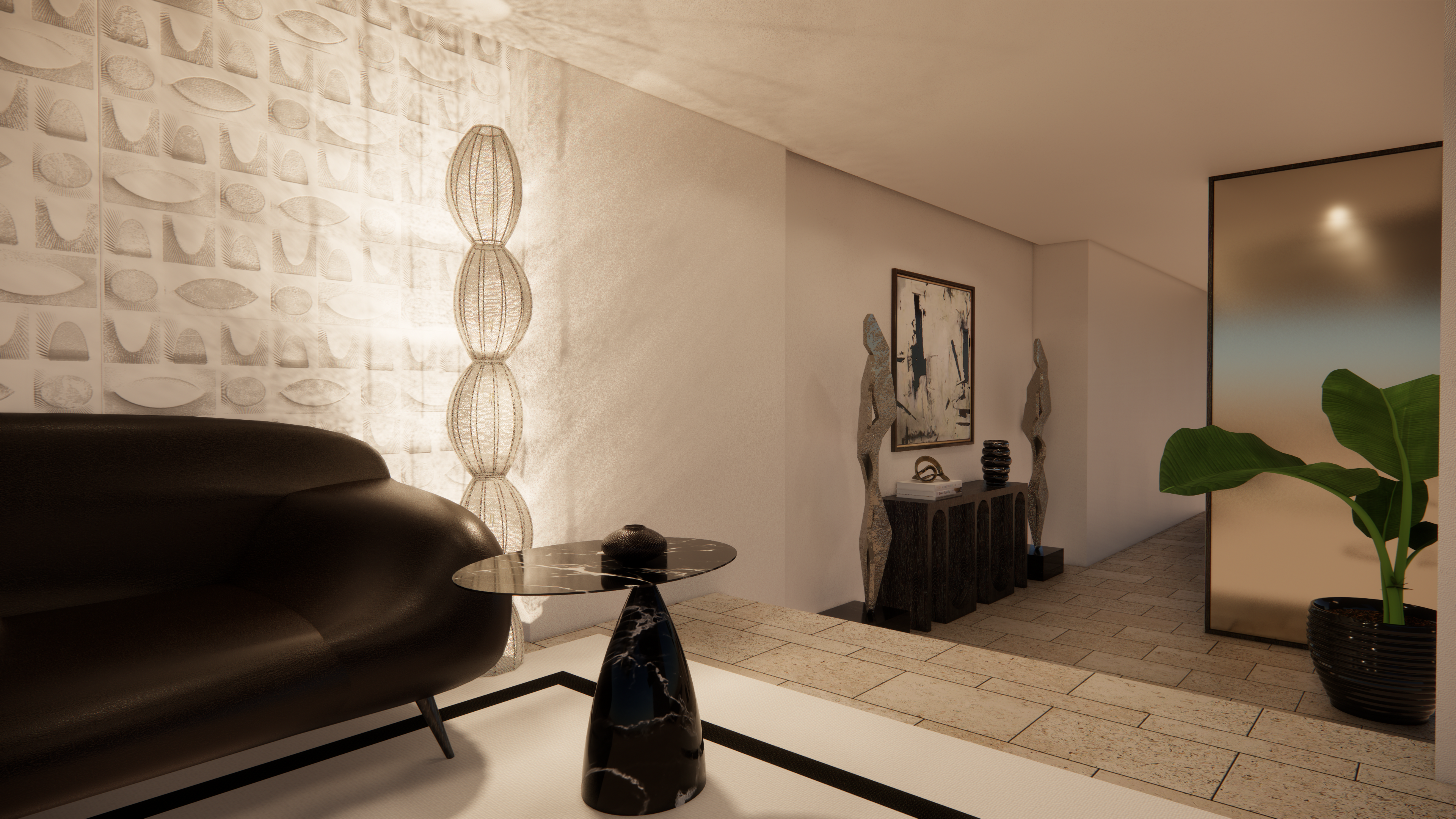 Athens Aenaon Park New Residences - Private Club for Residents - Lounge
