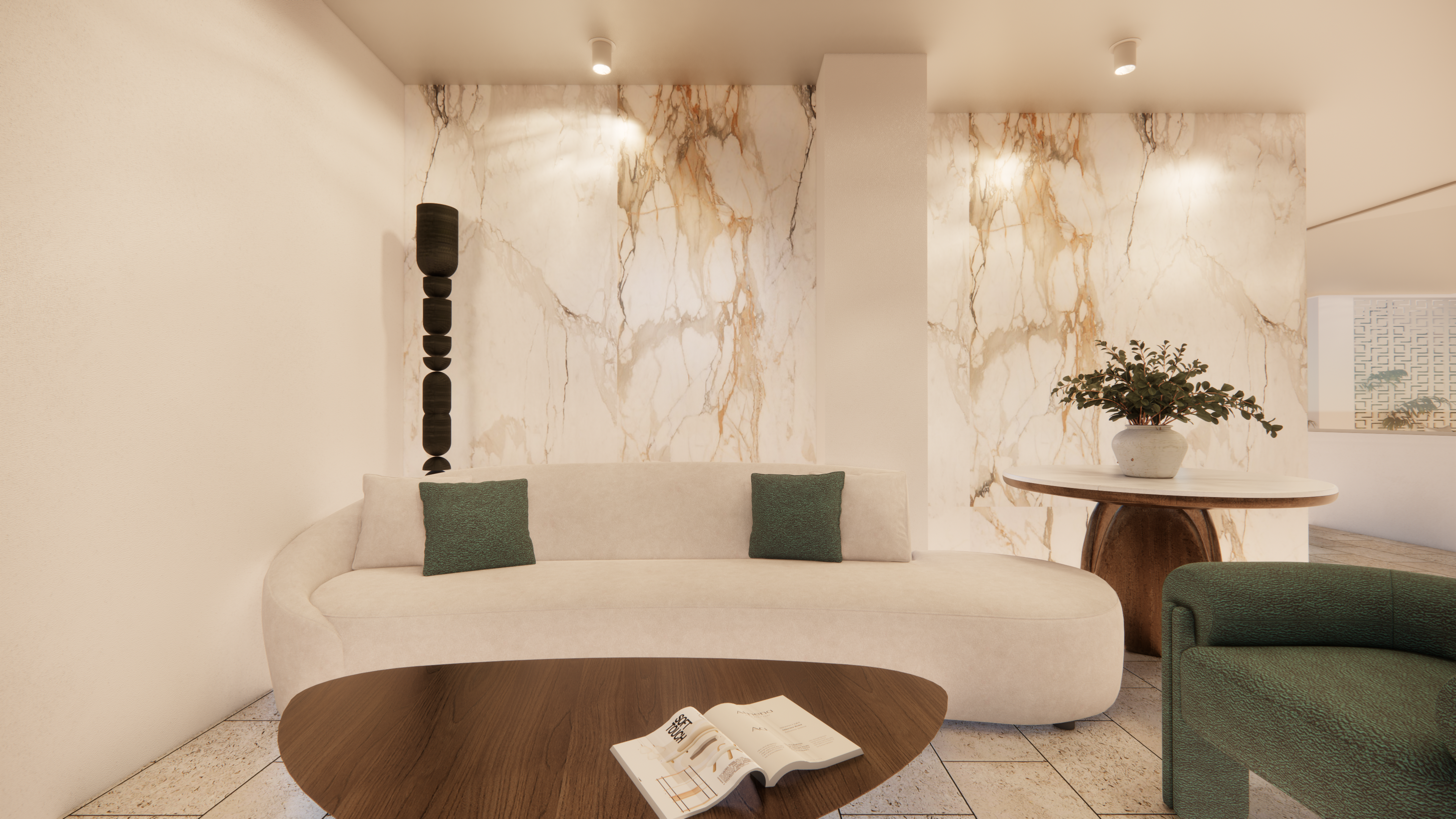 Athens Aenaon Park New Residences With Private Club for Residents - Lounge