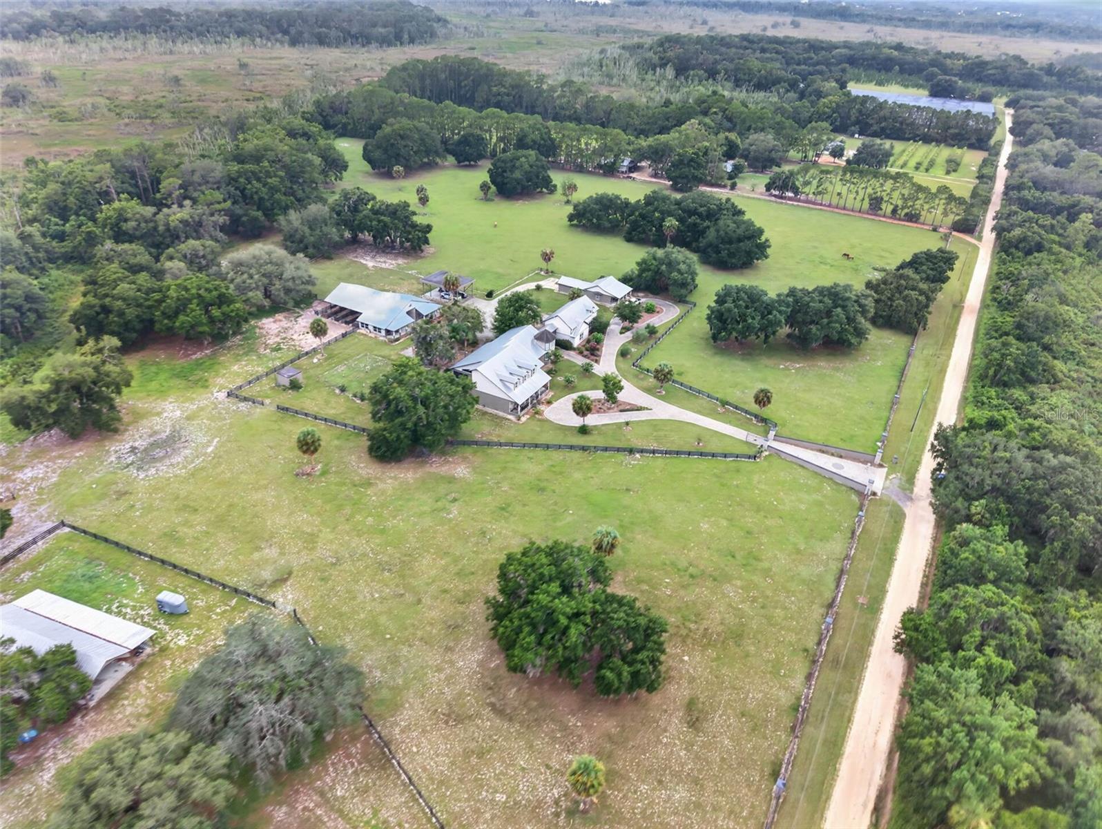 Aerial View 13342 W Yale Road