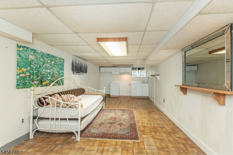 Summer kitchen in basement