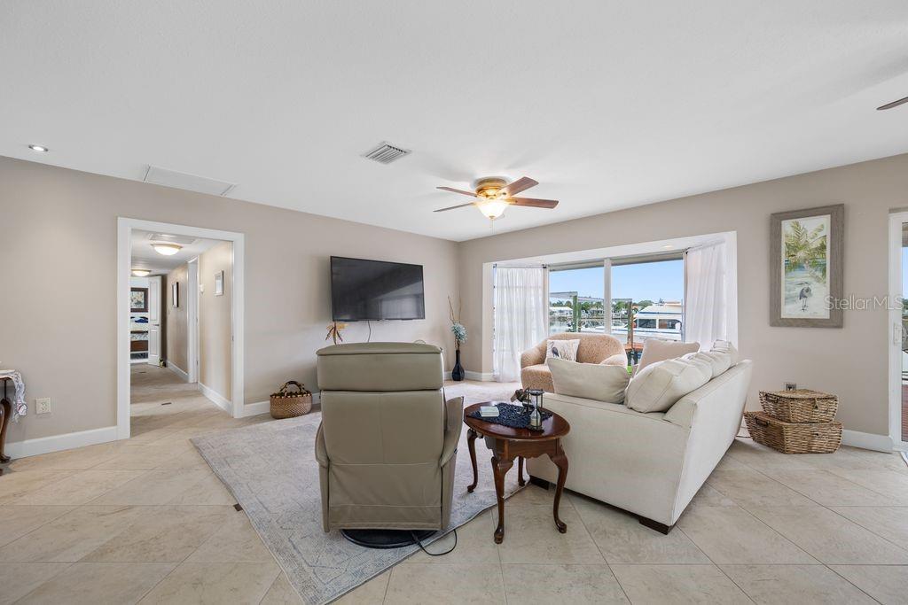 Living Room - Showing Hallway