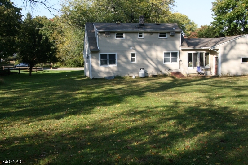 Rear view of home