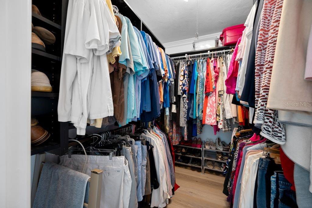 Primary Suite Walk-In Closet