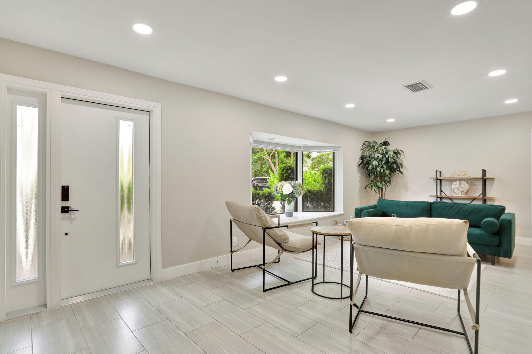 Entry and Formal Living Area