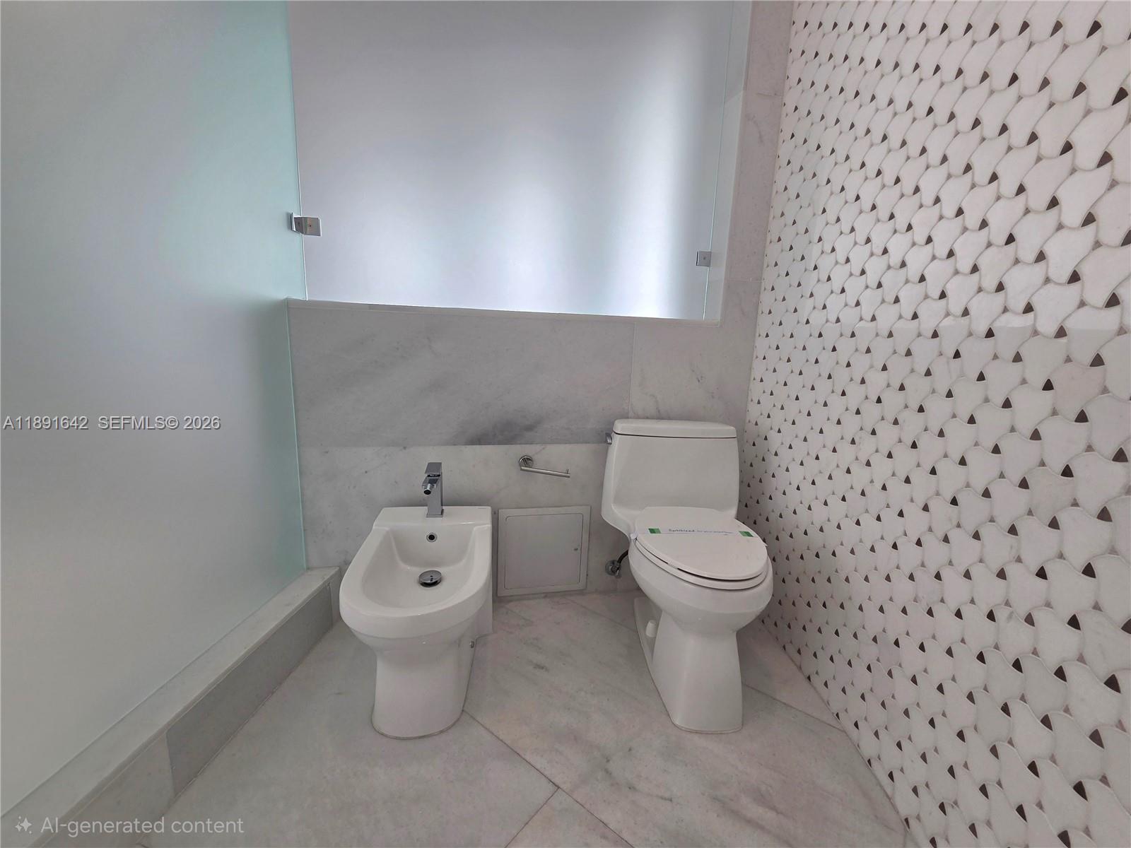 Seperate & Private toilet and bidet in Primary Room