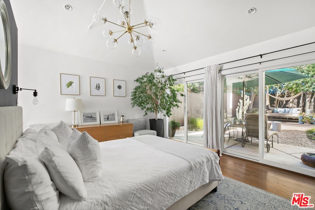 Primary Bedroom opens to Backy