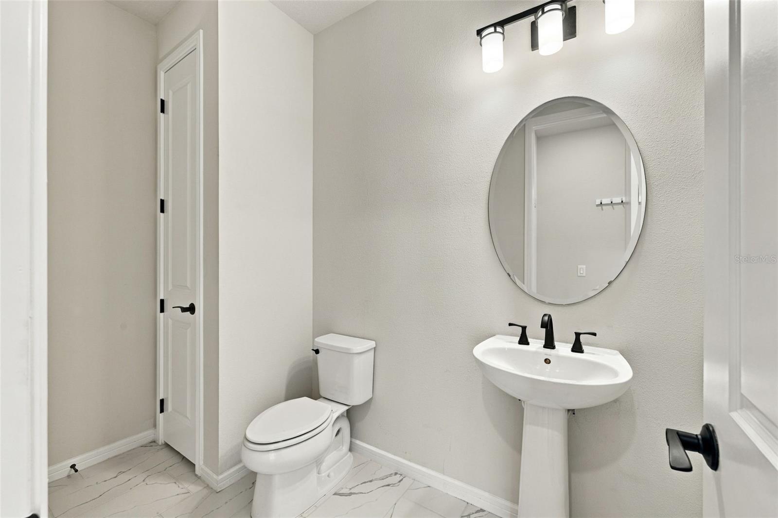 Downstairs Bathroom Half Bath