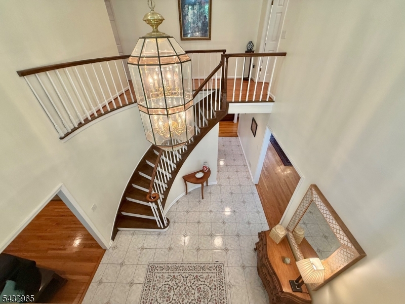 balcony over looking foyer