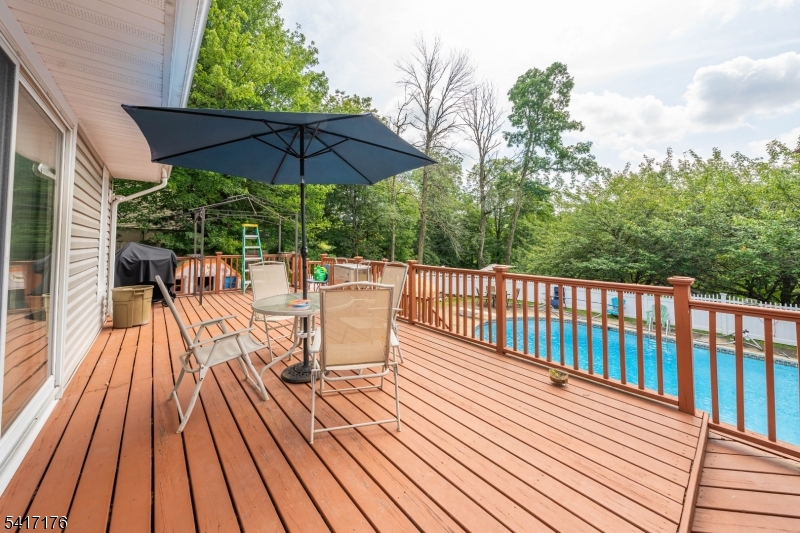 Deck with underground Pool