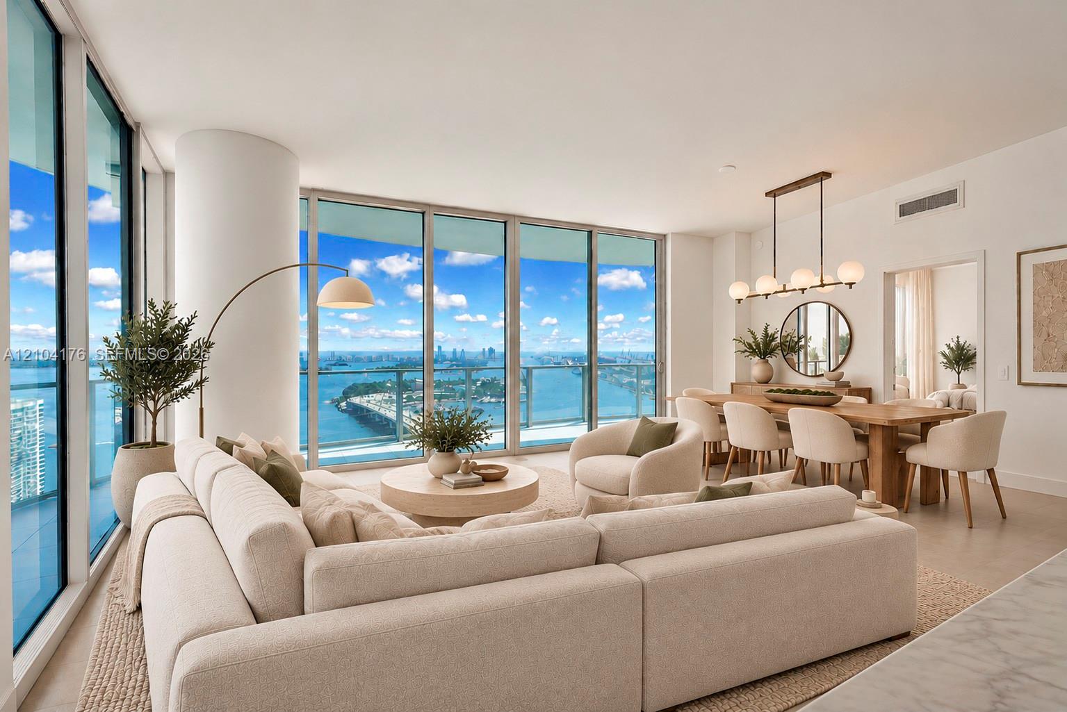 Living Room. Virtually staged for illustration purposes