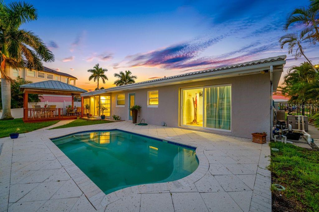 The backyard is perfect for Family Fun and Entertaining Guests!