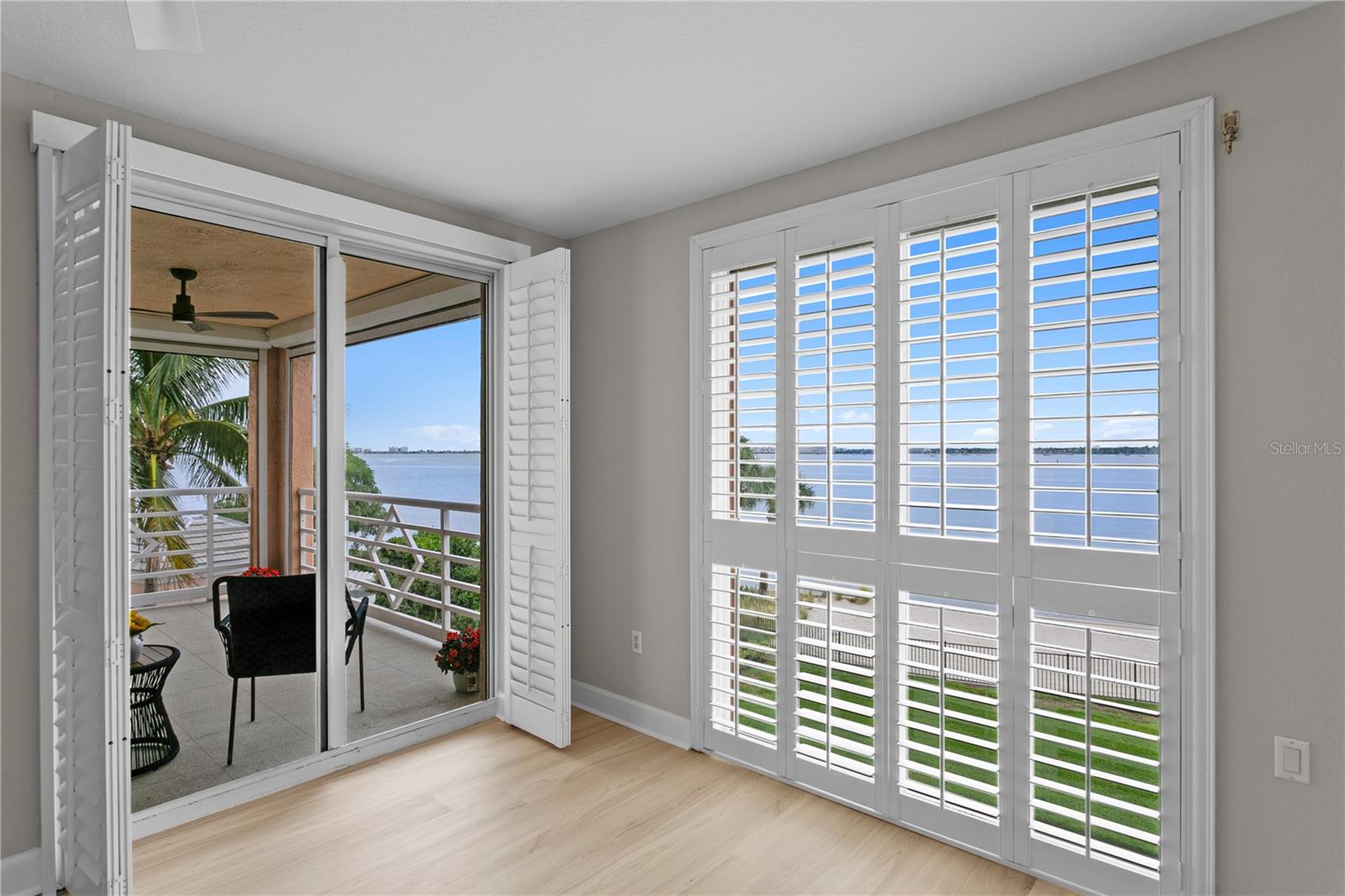 Fabulous Water Views from Primary Bedroom