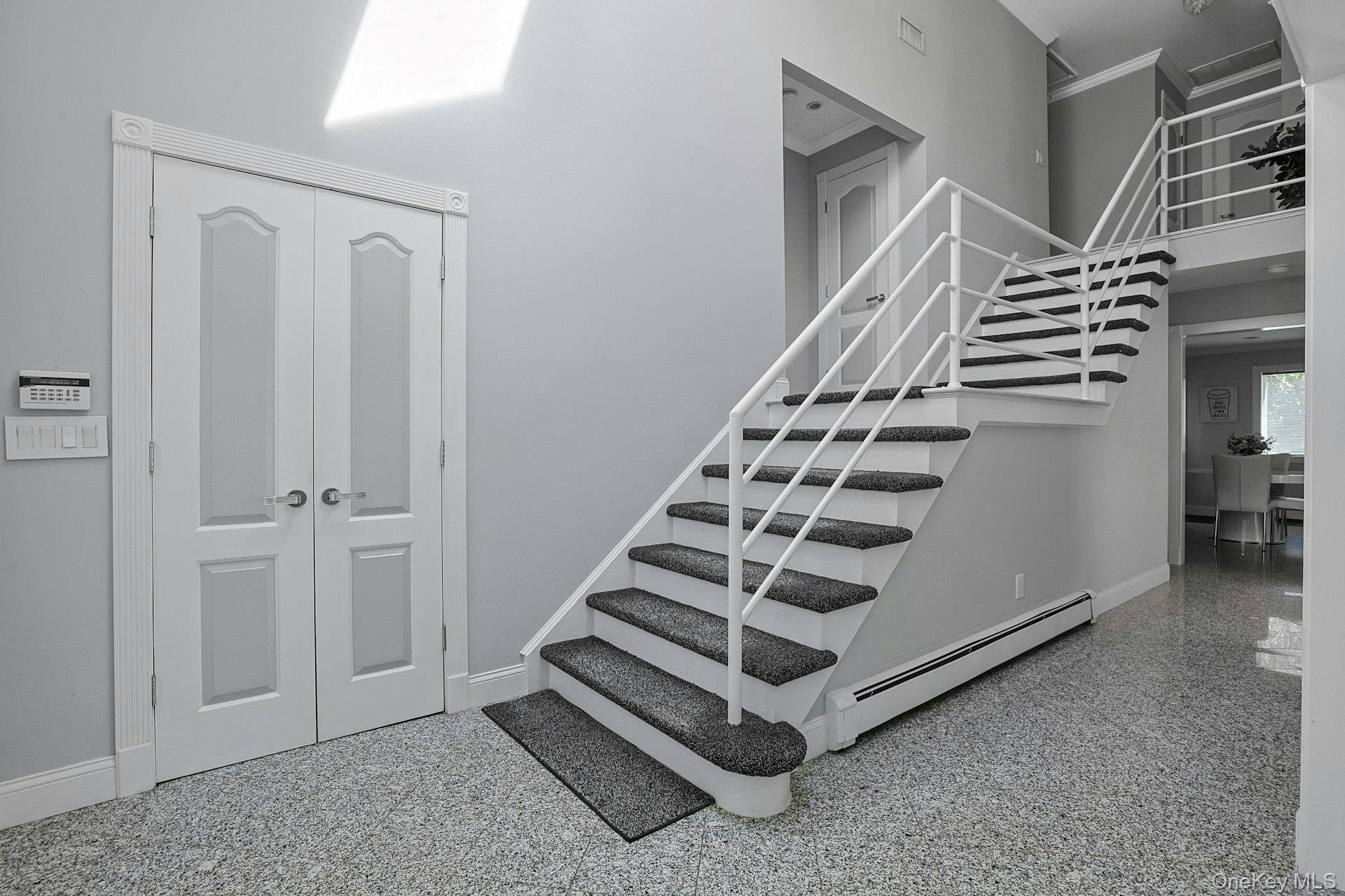 Spacious entry
