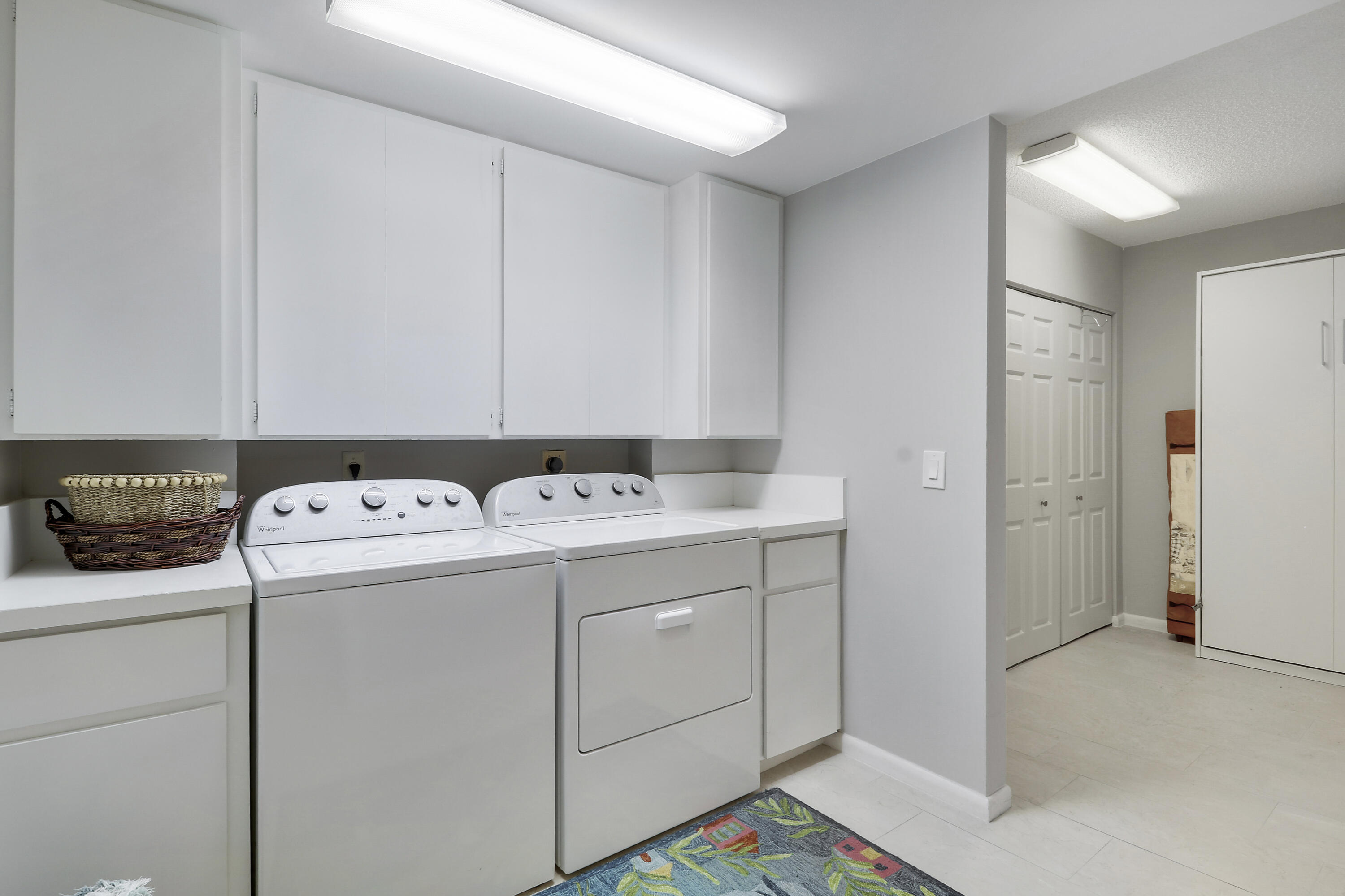 Laundry area