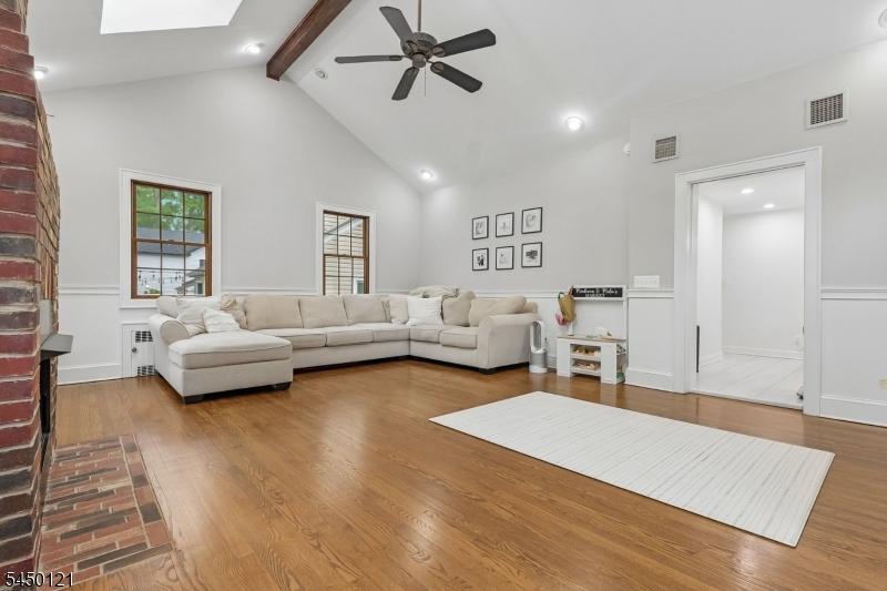 High Ceiling Family Room