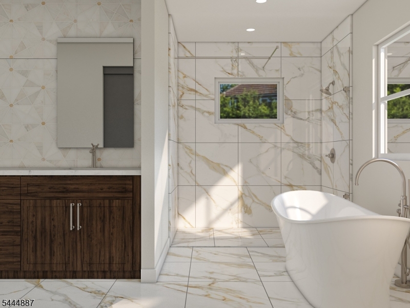 Primary Shower & Soaking Tub