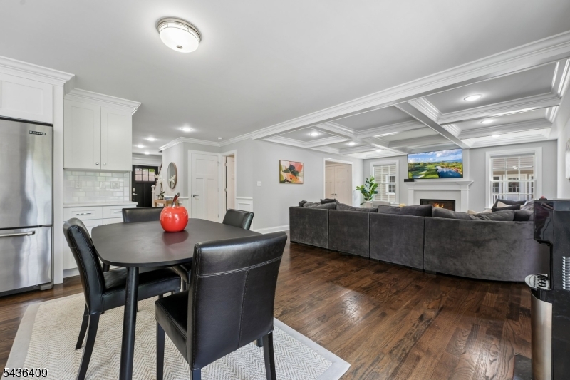Kitchen into Family Room
