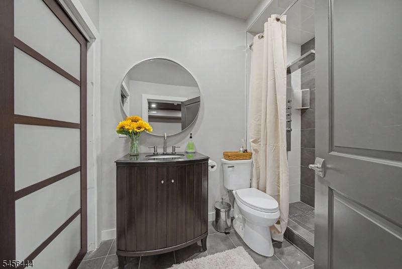 Basement bathroom