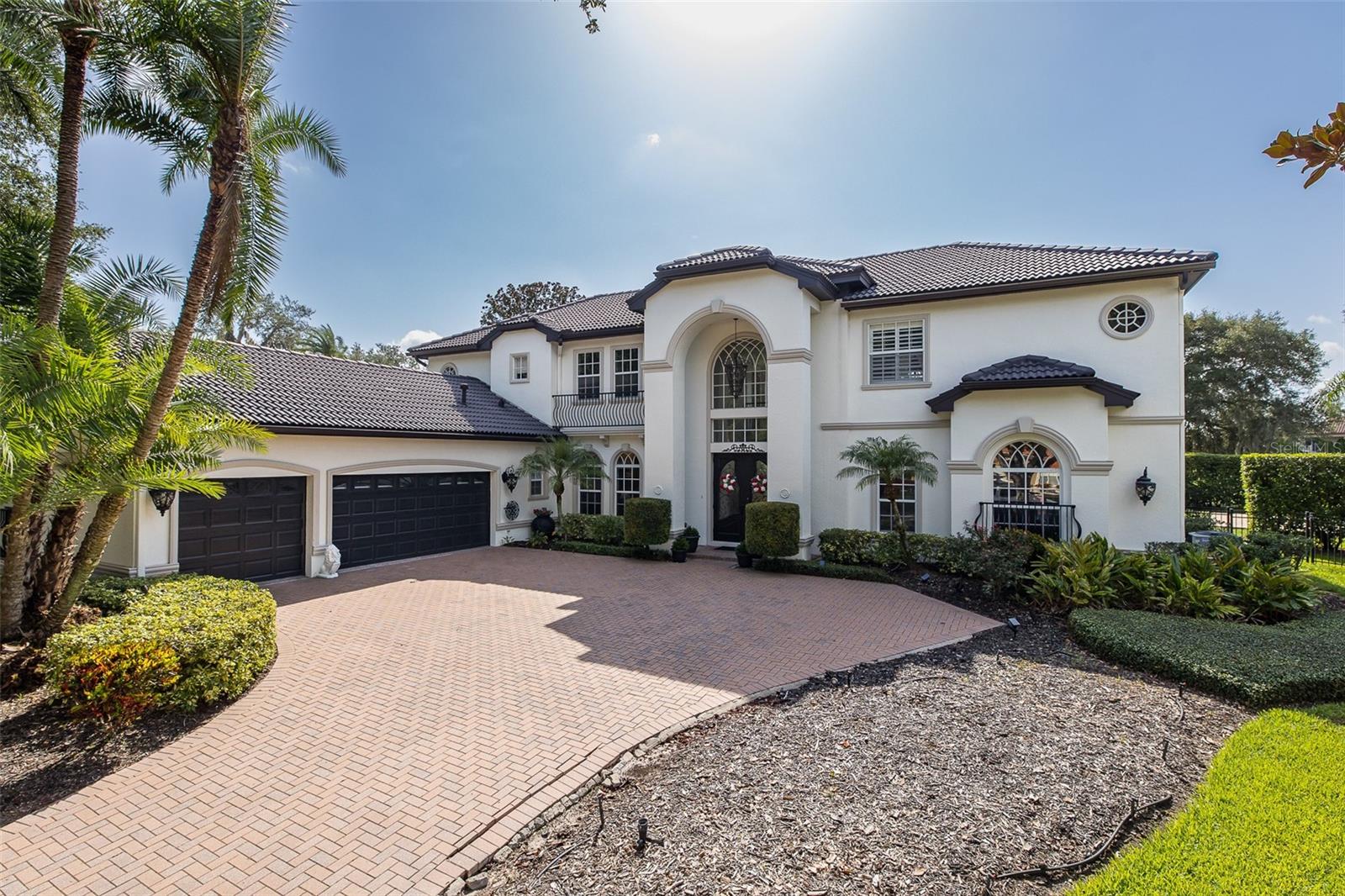 Expansive Driveway
