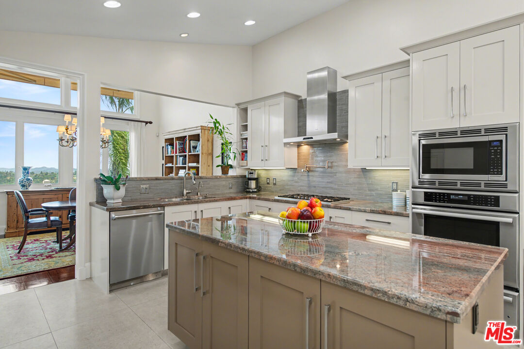 Remodeled kitchen