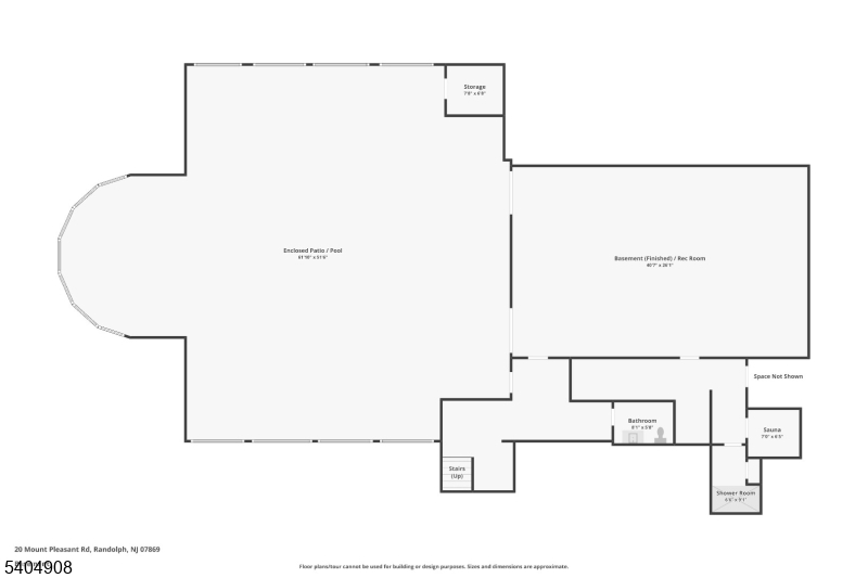 Basement floor plan