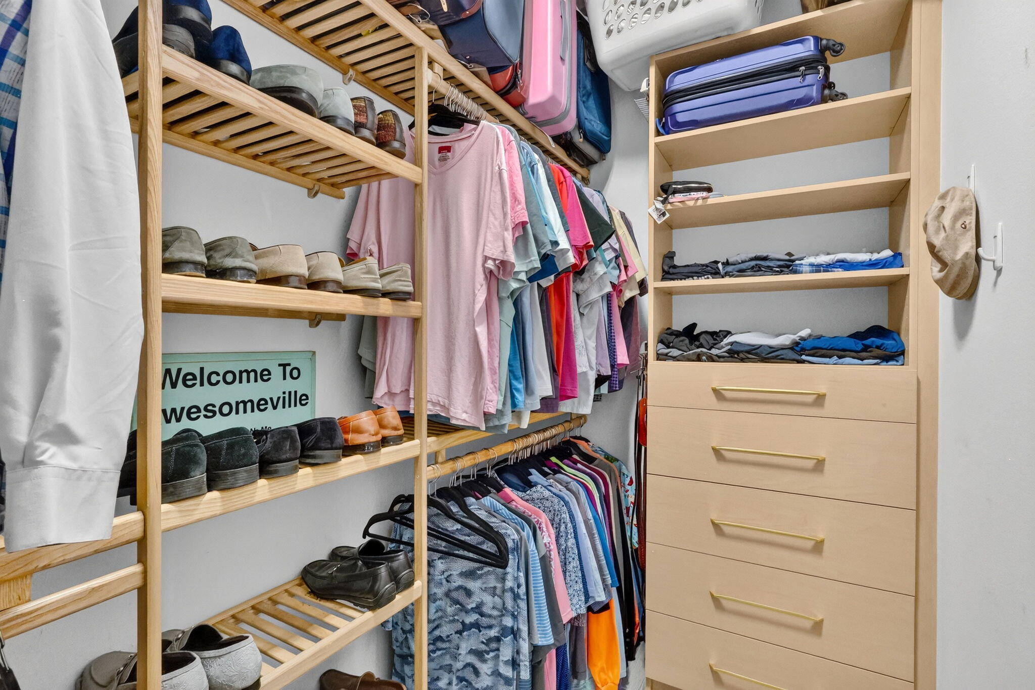 Custom Primary Walk in closet #2.