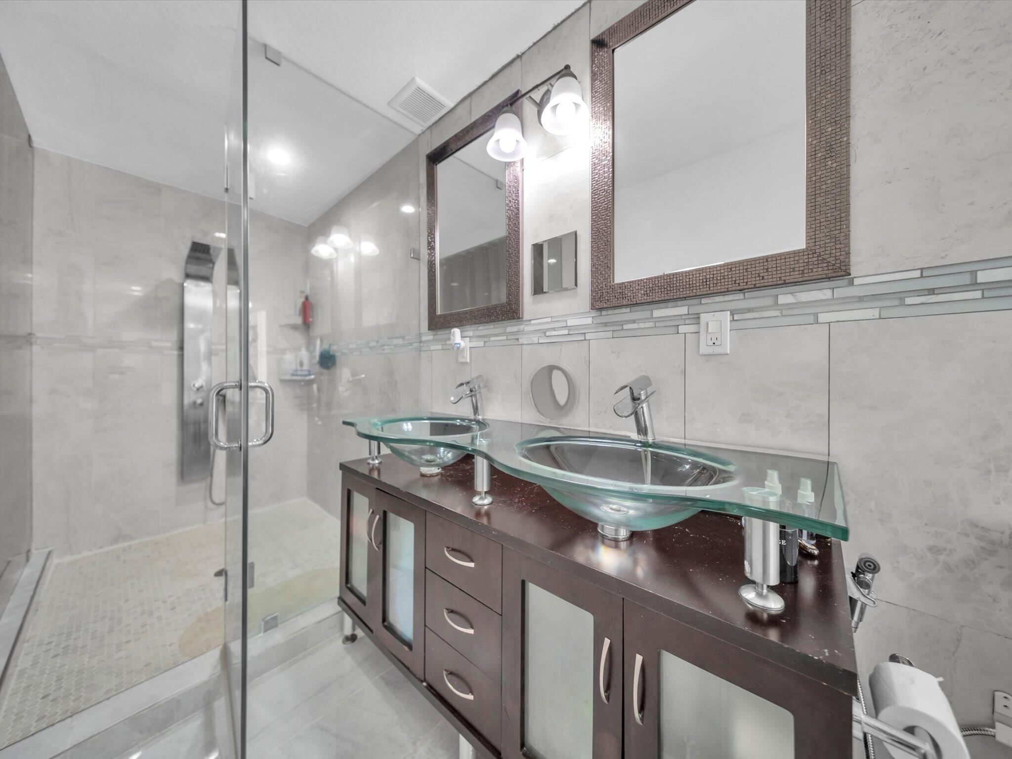 extended bathroom