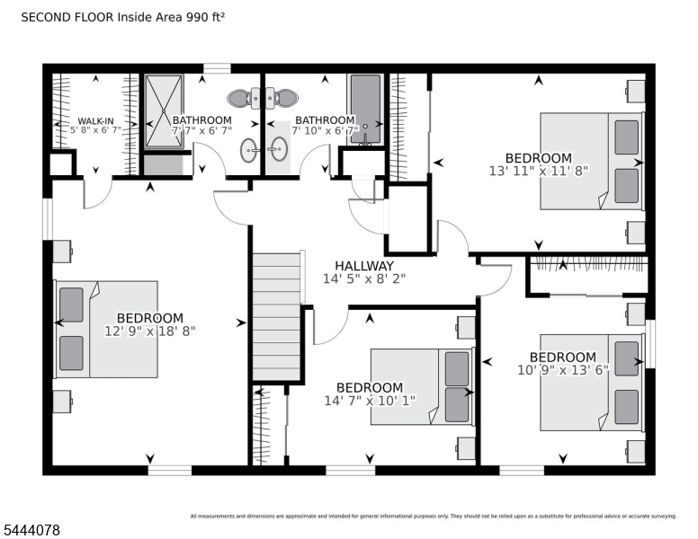 Floor Plan Second Floor