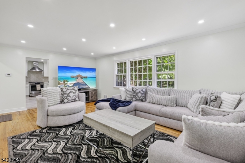 Family Room w/Large Windows