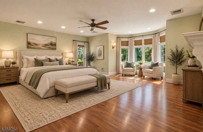 Primary Bedroom Virt Staged