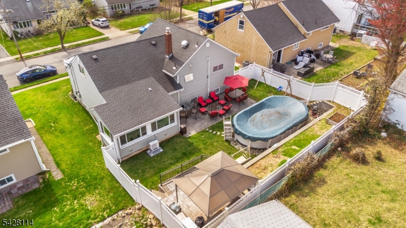 Aerial Backyard view