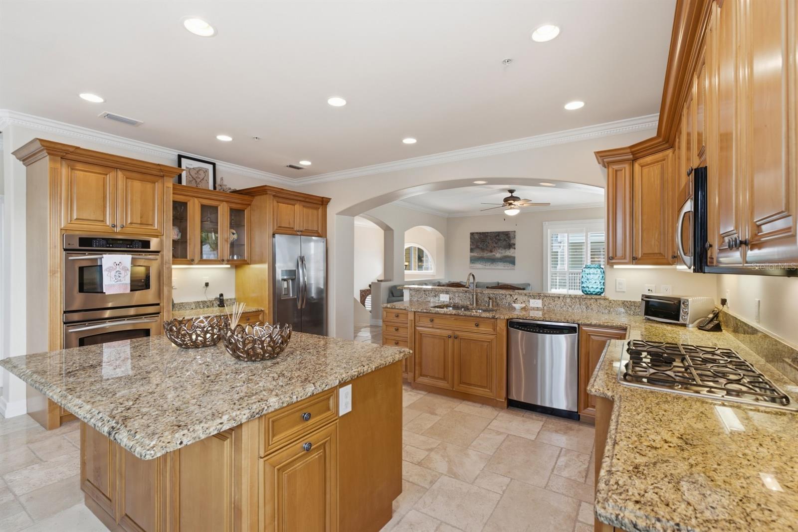 Large Island with space for stools