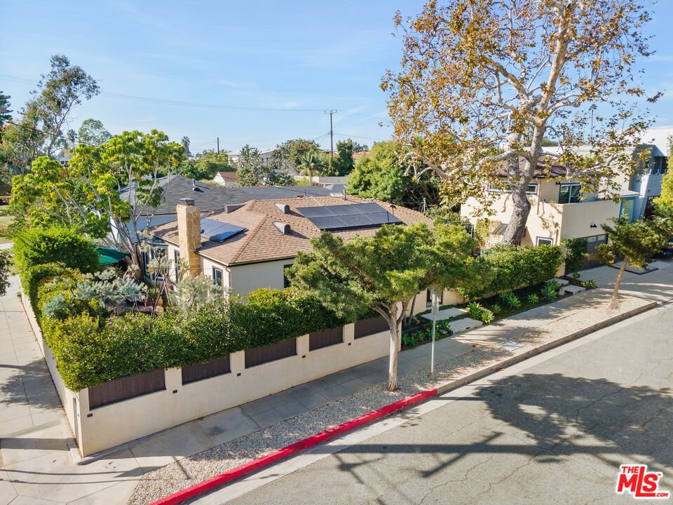 Property is surrounded by fenc