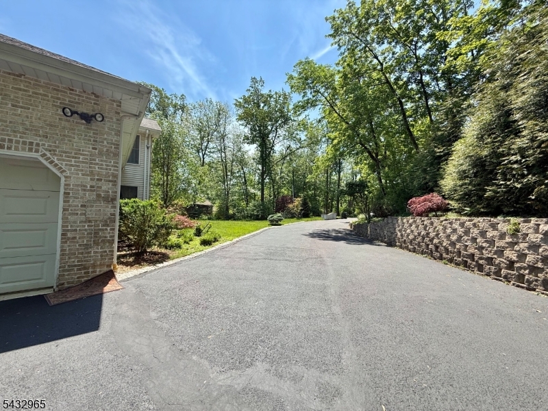 newly sealed driveway