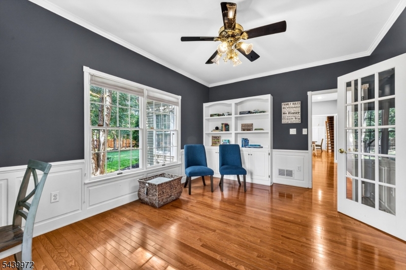 first floor office/den