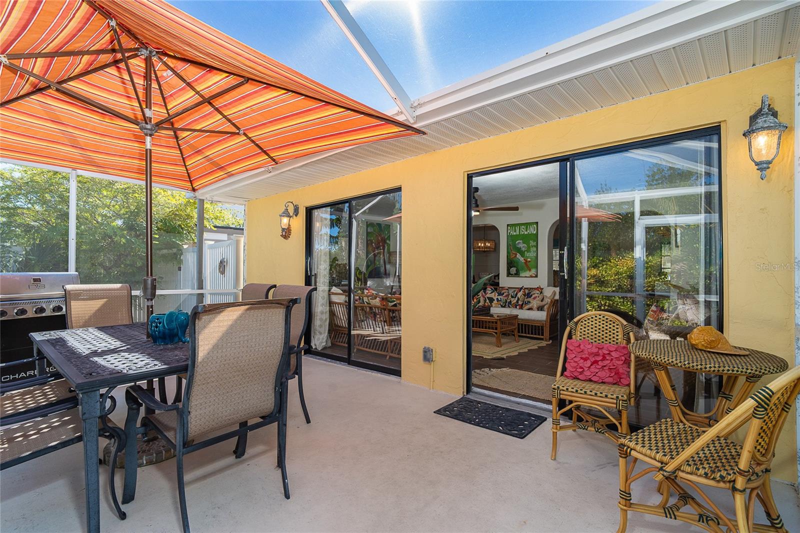 Rear Deck off the Family Room.