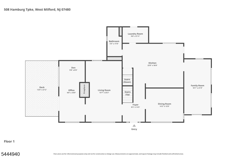 Floor Plan 1st