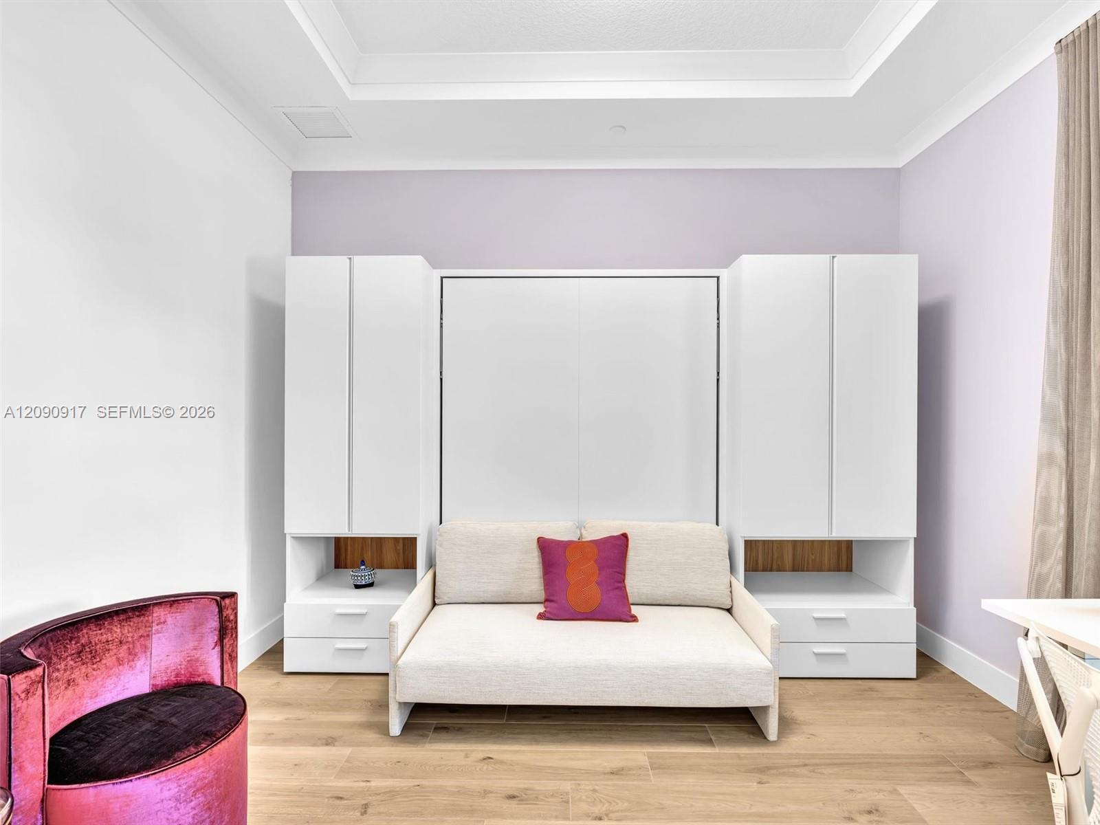 This could be 4th bedroom or office. Murphy bed