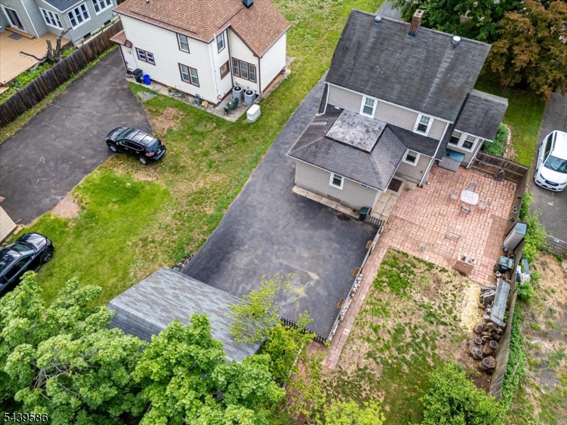 Drone Picture of Backyard