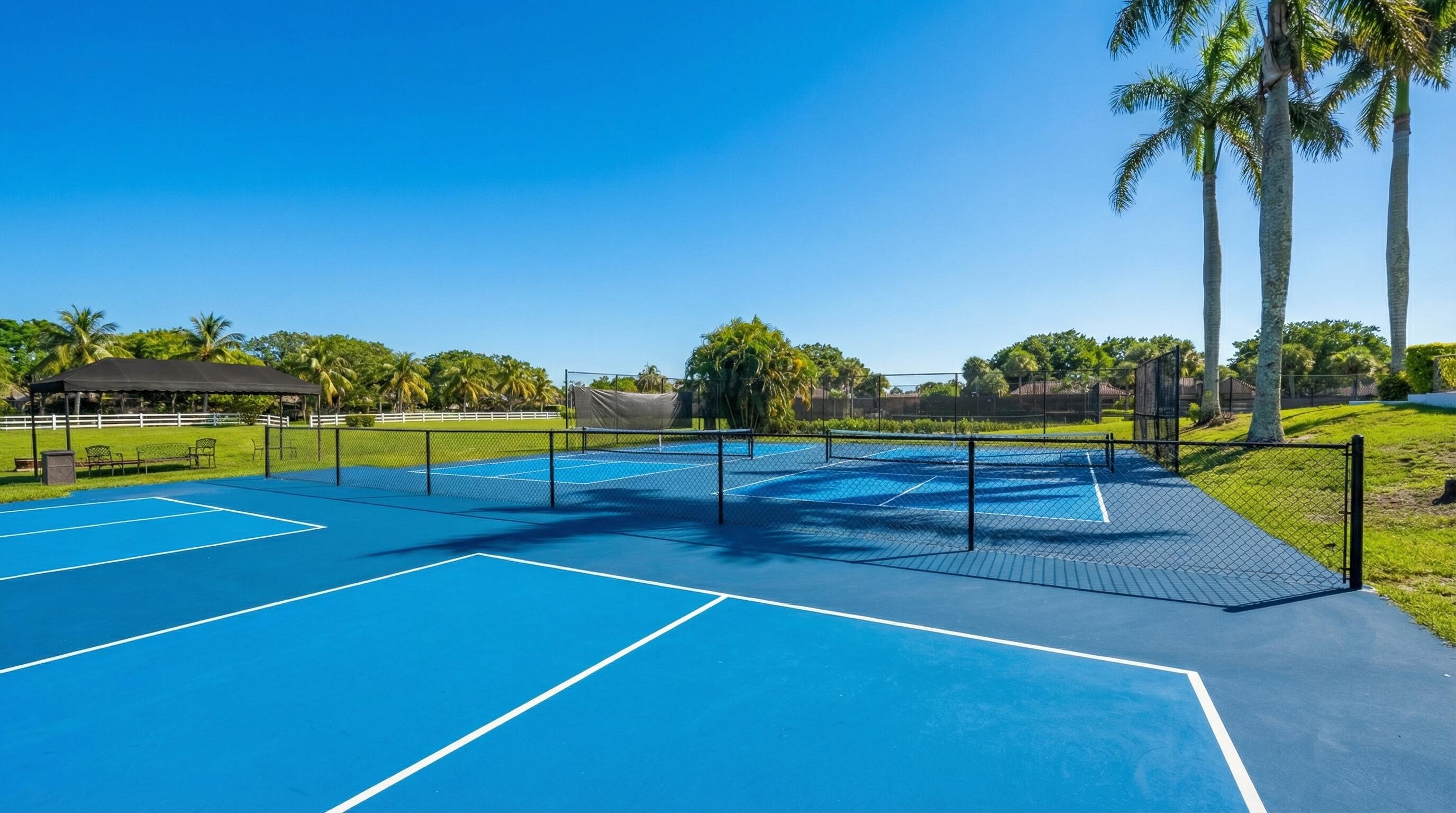 Pickleball courts