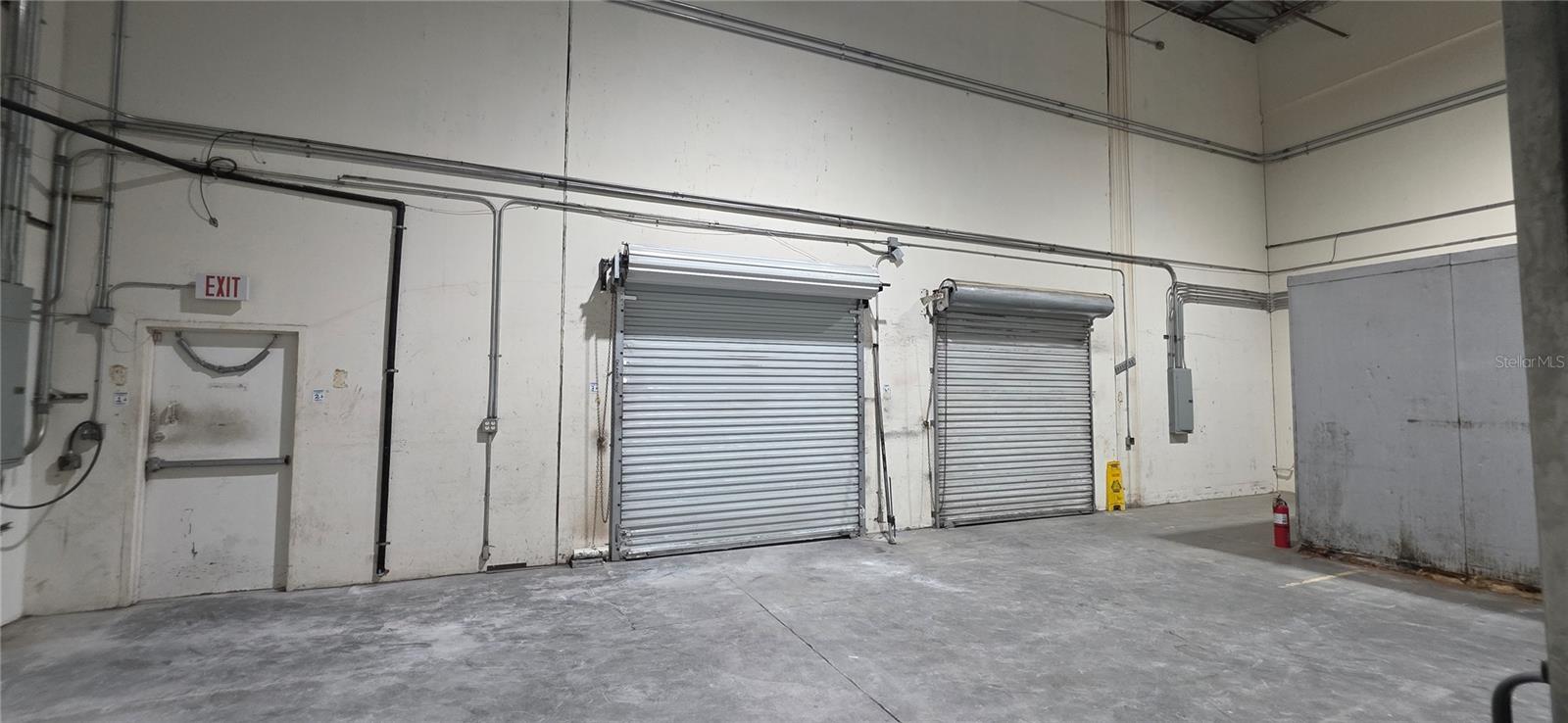 back of warehouse