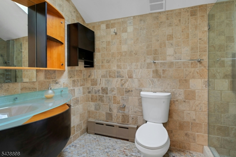 Full bath on second level