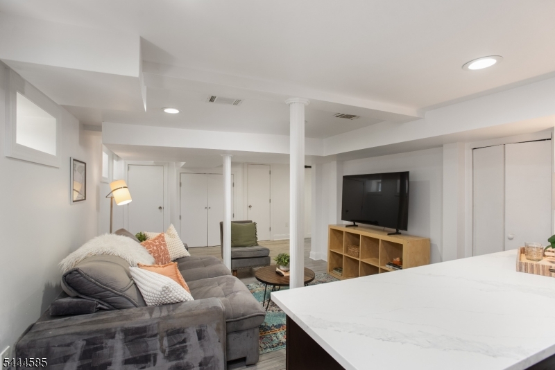 Basement rec room/ kitchen