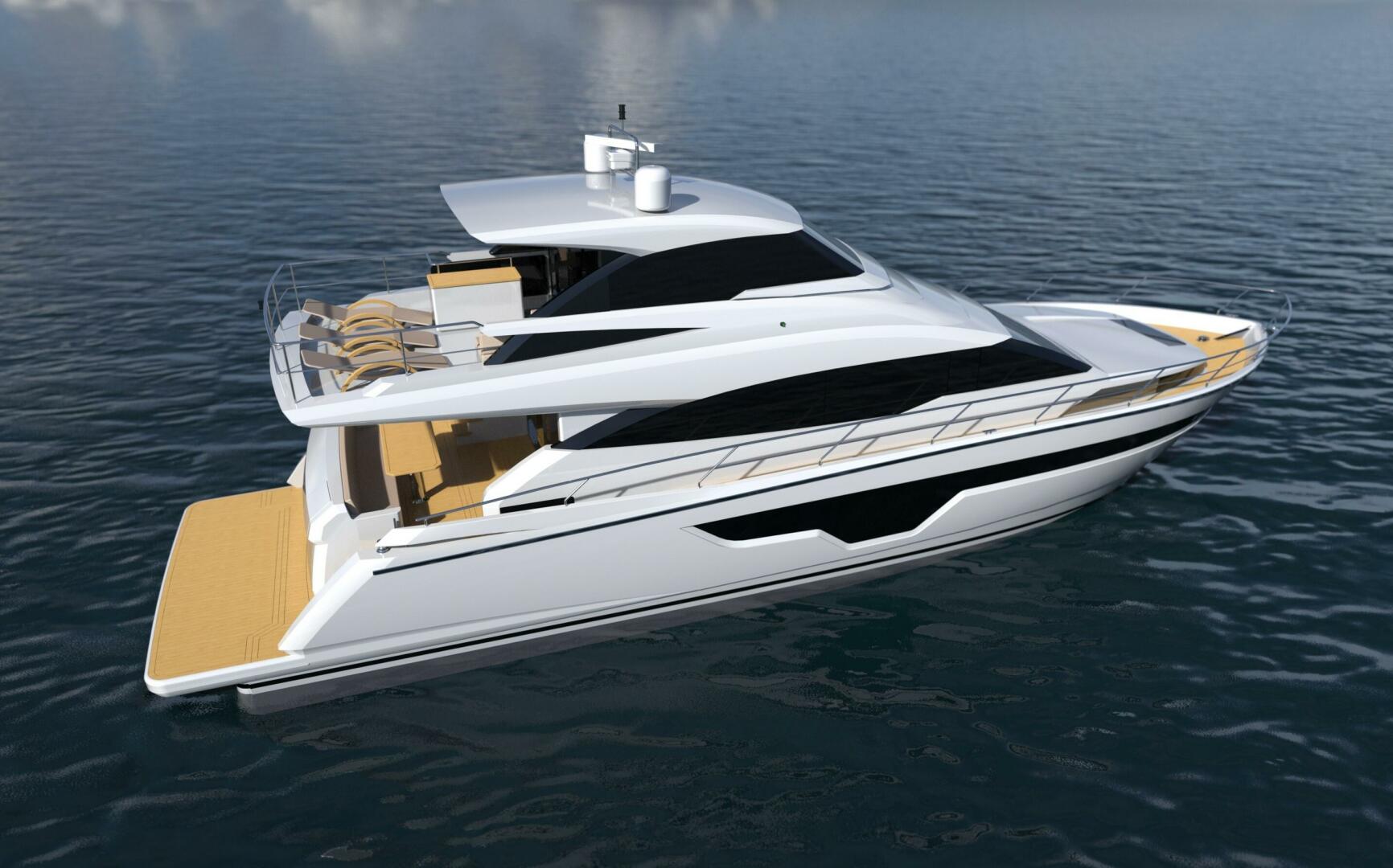 JOHNSON 70 SKYLOUNGE NEW BUILD
